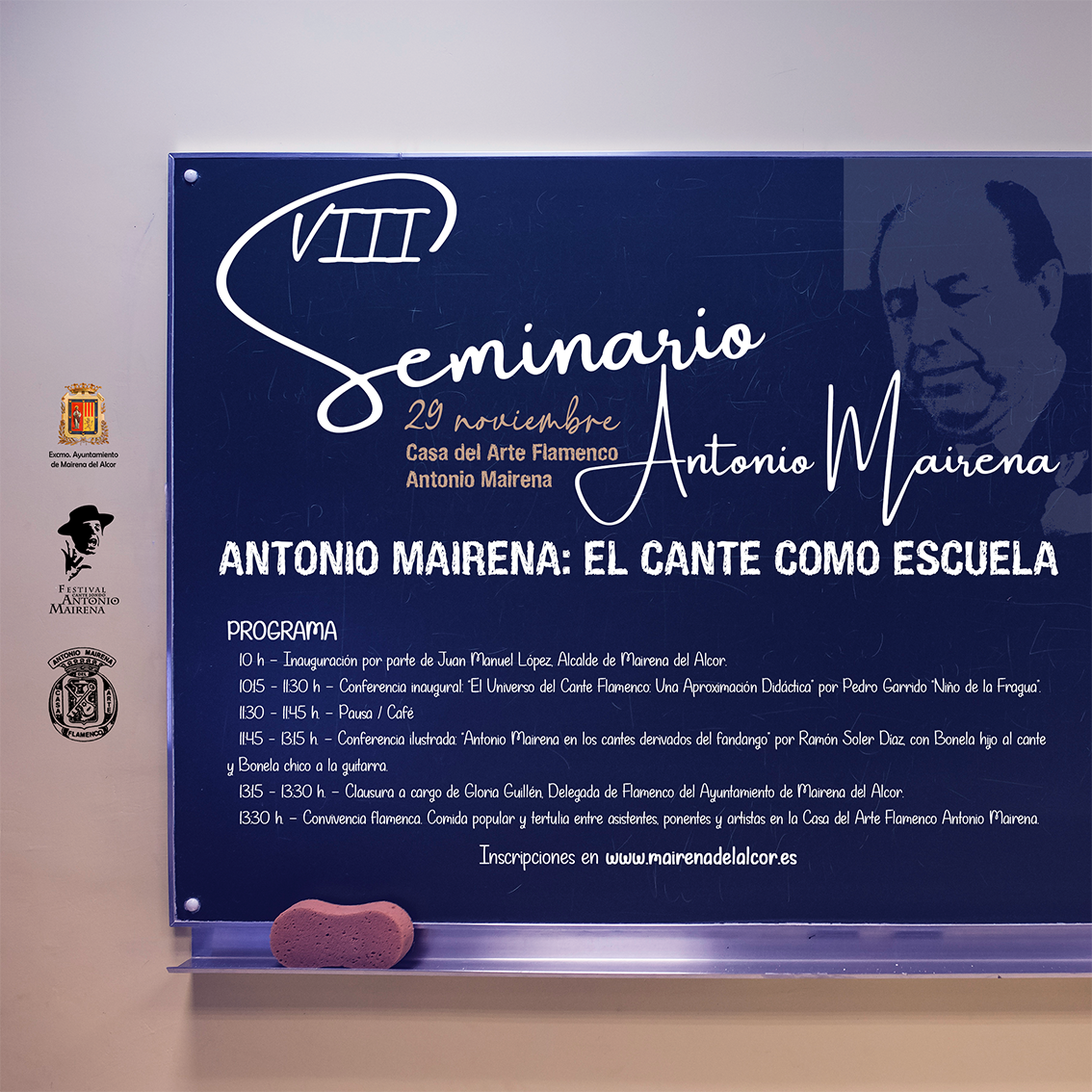Cartel VIII Seminario Antonio Mairena 2025